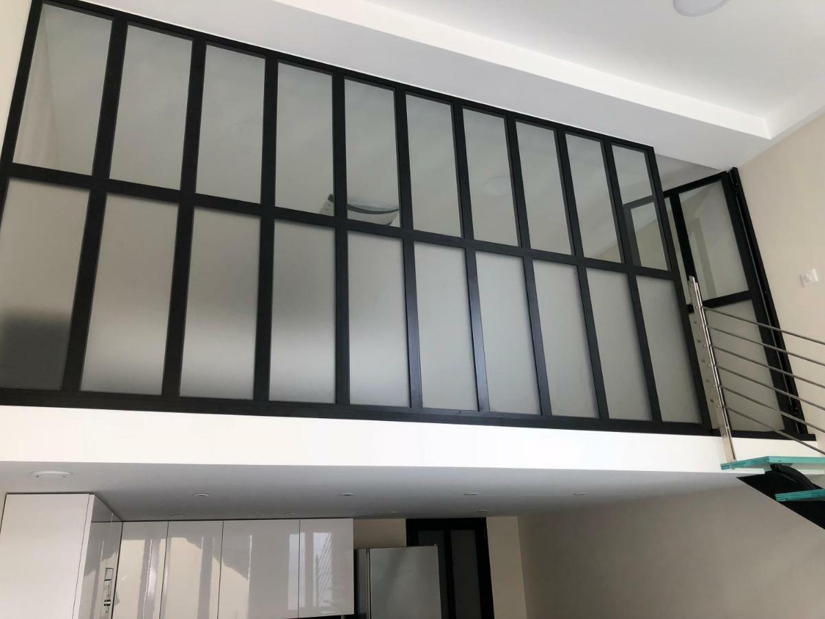 Appartement LOFT chic et moderne, déco industrielle à Beausoleil Extérieur photo